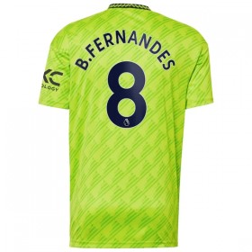 Virallinen pelipaita Manchester United B.Fernandes 8 Kolmas 2022-23 Lyhythihainen - Miesten